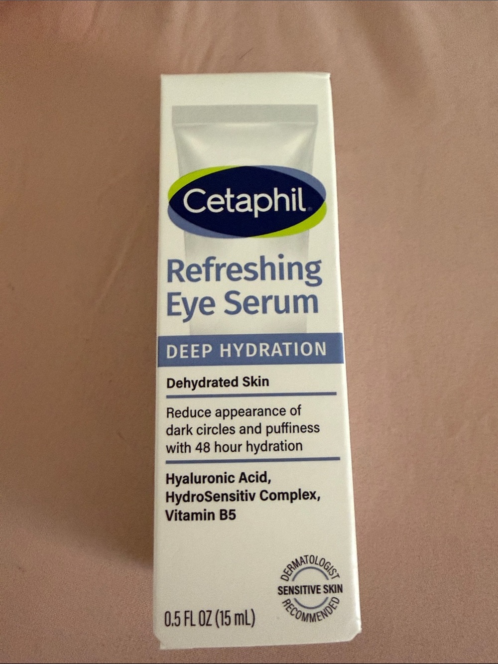 Cetaphil Refreshing Eye Serum - Deep Hydration (White/Blue)